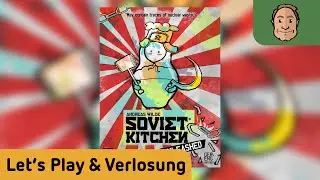 Soviet Kitchen Unleashed - Brettspiel - Let&acute;s Play - Verlosung mit Alex & Familie