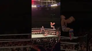 Penta's Code Red against Chad Gable #wwewien #penta #chadgable