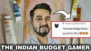 @TheIndianBudgetGamer Oil Portrait