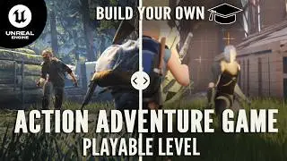 UE5 Level Design Tutorial: Adventure Game Locomotion System