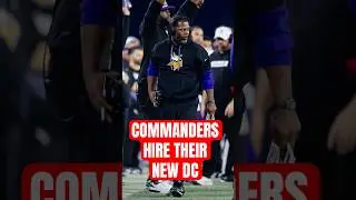 BREAKING: Commanders Hiring Daronte Jones As Their New Defensive Coordinator #commanders #shorts