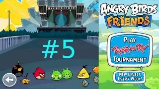 Angry Birds Weekly Tournament Rock in Rio  Week 174 LEVEL 5 3 Sterne Top 10 14. - 21. September