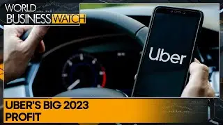 Uber posts first annual profit since going public in 2019 | World Business Watch | WION