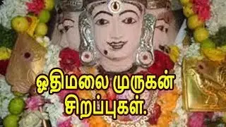 ஓதிமலை முருகன் சிறப்புகள்.
