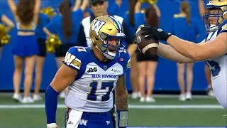 Streveler ends SURGICAL Bombers drive with a TD | CFL