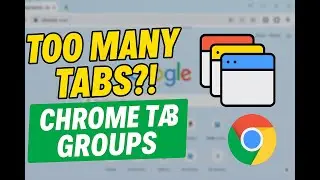 Chrome Tab Groups Explained in Telugu | Laptop Productivity Tricks #chrome #chrometricks #trending