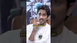 Actor Siddharth on Paparazzi 😨 | Siddharth | #shorts