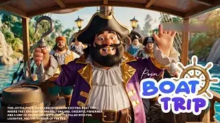 Boat Trip Journey | A Vibrant Adventure poem  for Kids