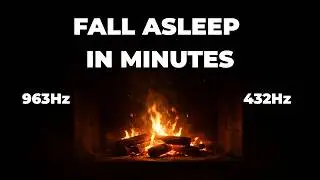 Turn Off Your Busy Mind & Sleep Instantly. Guided Meditation (963Hz)