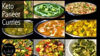 Keto Paneer Recipes|Keto paneer curries|Keto paneer recipe ideas|Keto curries