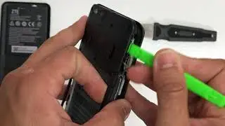 ZTE ZFive G LTE - How to Take Apart & Replace LCD Glass Screen Replacement