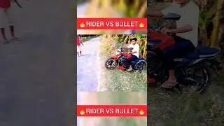 TVS Raider 125 VS Bullet 350: Drag Race | TUG OF War | dream bike status #shorts #status #bike