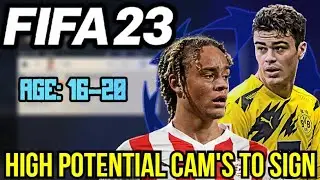 FIFA 23: CAM'S WITH HIGH POTENTIAL TO SIGN (16-20)