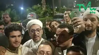 صلاة التراويح بمسجد الكتبية بمراكش بعد الإعلان عن افتتاحه.