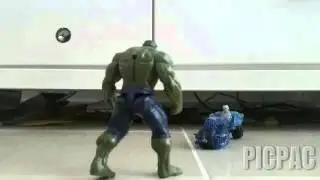 Hulk vs sub ultron 003 stop motion