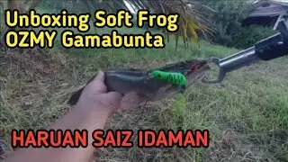 Unboxing OZMY Gamabunta & Casting Haruan Saiz Idaman
