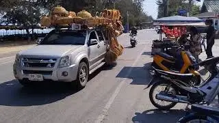 Cha Am 🇹🇭 &mdash; Uncut Walking Through Thailand car