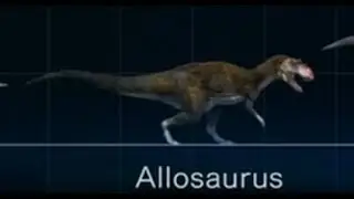 T Rex: An Evolutionary Journey [2016] - Allosaurus Screen Time