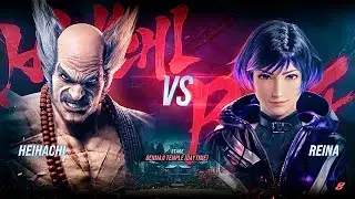 (Hard) HEIHACHI Vs REINA | Immersive ULTRA Graphics Gameplay [4K 60fps HDR] TEKKEN 8