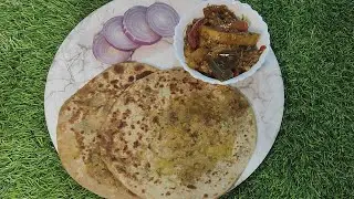 नए और आसान तरीके से बनाए कच्चे पपीते का पराठा। Raw papaya paratha। papaya stuffed paratha recipe