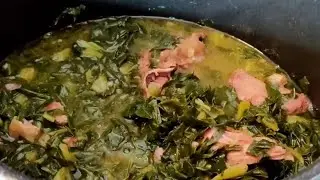 Southern Collard Greens Smoke Neck bones |Chef Ja' Quarantine Holiday cooking| Simple full of Flava