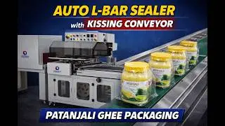 Auto L-Bar Sealer with Kissing Conveyor | Patanjali Ghee Packaging | Ascent Packaging Systems