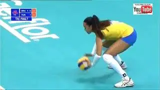 Brazil vs Turkey - SEMIFINAL VNL 2018 W - Full Match Highlights - HD