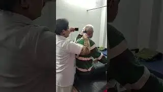 Neck pain treatment #pain #neckpainrelief #physiotherapy #backpain