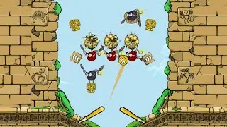 Temple Bounce Pinball Game (by Enabler Games) IOS Gameplay Video (HD)