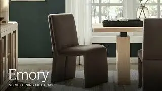 Emory Upholstered Performance Velvet Dining Side Chair
