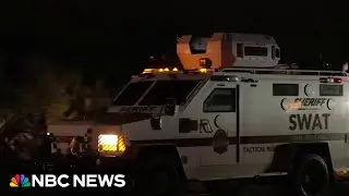 Law enforcement activity happening in Nancy Guthrie's neighborhood