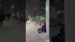 Edmonton Walking Tour - Snowy and Cold Winter in January 2025