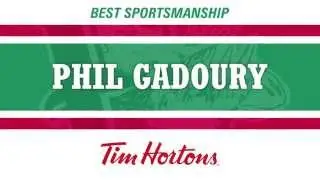 Tim Hortons Trophy - Best Sportsmanship