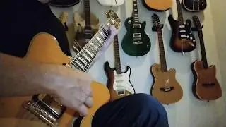 MISTY, free tempo, solo guitar, fingerstyle, Hofner Verythin Classic (HVC)
