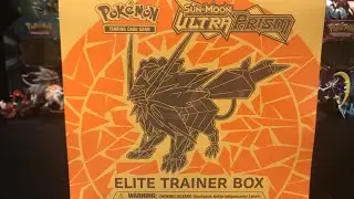 Pokemon TCG: Sun and Moon Ultra Prism Elite Trainer Box - Dusk Mane Necrozma Opening! Epic Pull!