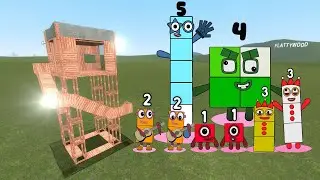 I FOUND THE NEW SPRUNKI NUMBERBLOCKS 5 , In Garry's Mod