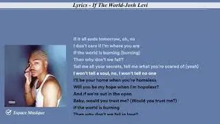 Lyrics   If The World Josh Levi
