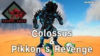 Боссы Colossus & Pikkon's Revenge | Мод: Primal Fear | ARK: Survival Evolved