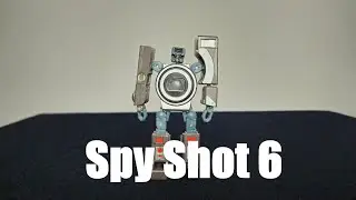Transformers Spy Shot 6 Figure Review (Transformers Real Gear Robot)