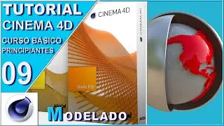 CLASE 9 CURSO BÁSICO MODELADO CINEMA 4D 