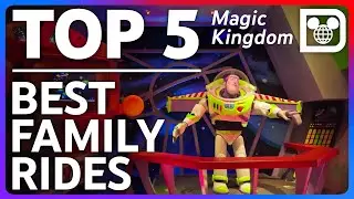 TOP 5 Best Family Rides - Magic Kingdom - Disney World