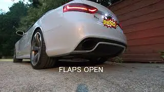 PART III: HOW TO -  ECS TUNING  X-PIPE RS5 EXHAUST MOD, FIRST CRANK 2