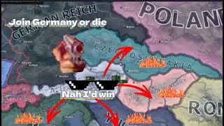 Playing Austria in Hoi4 be like