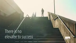 No elevator to success