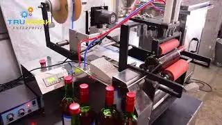 Semi Auto Labeling Machine- For Wine Bottles