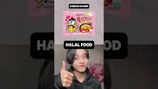 Halal and Haram Korean ramen! Korean Muslim