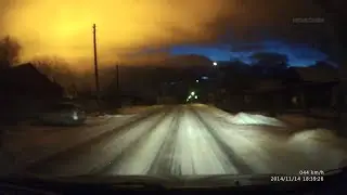 Mysterious explosion in the sky over Russia (Alternate Angle) || ViralHog