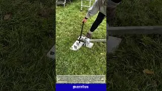 This Simple Lever Tool Easily Pulls Ground Anchors | Satisfying Engineering Hack #shorts