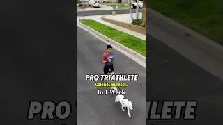 Weekly Calories Burned as A Pro Athlete