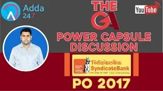 Syndicate PO 2017 GA Power Capsule Discussion